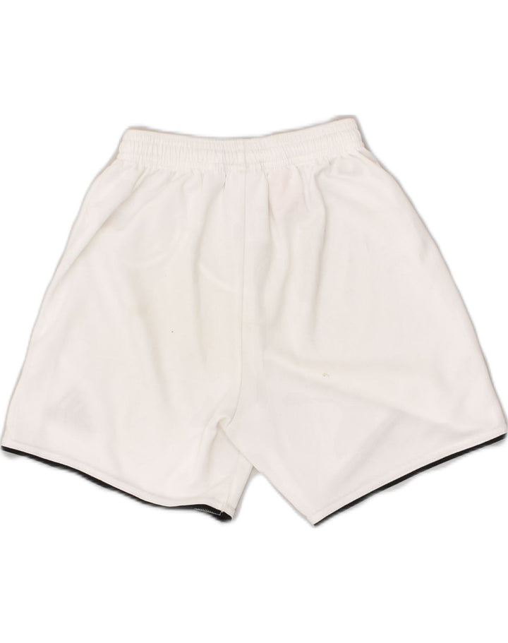 ADIDAS Boys Sport Shorts 5-6 Years 2XS  White Polyester | Vintage Adidas | Thrift | Second-Hand Adidas | Used Clothing | Messina Hembry 