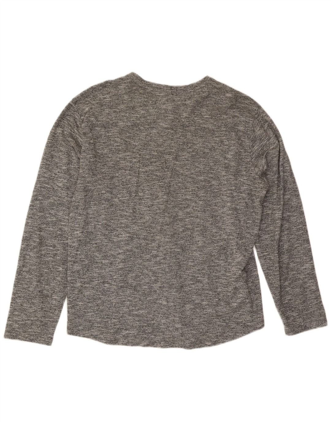 Volcom Herre Top Langærmet XL Grå Flecked Bomuld