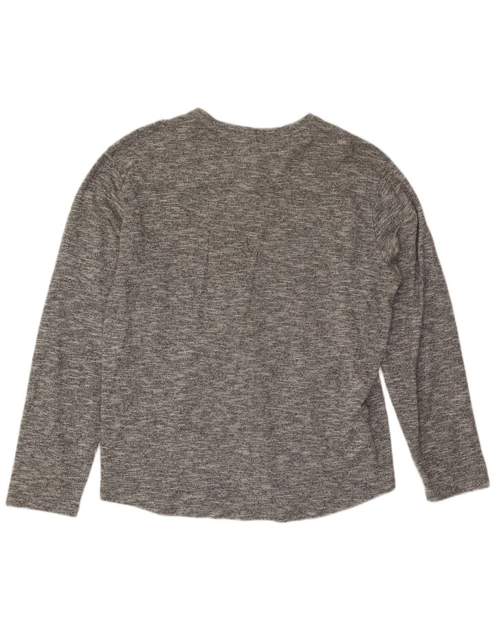 Volcom Herre Top Langærmet XL Grå Flecked Bomuld