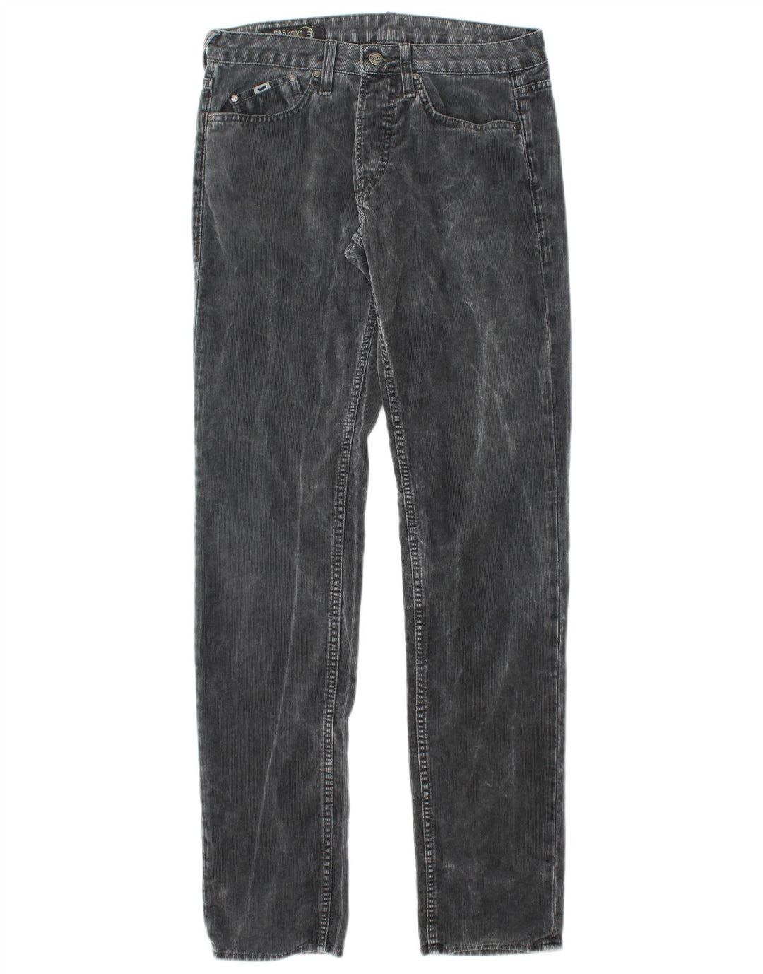 Gas Herre Slim Corduroy Bukser W30 L34 Grå