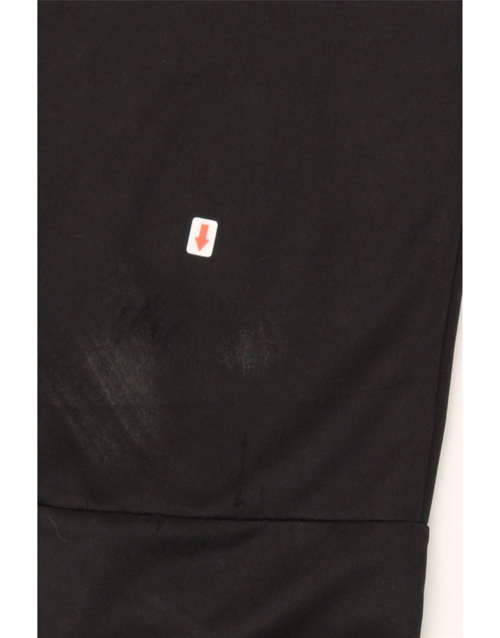 ADIDAS Boys Climalite Tracksuit Trousers 13-14 Years Black Polyester Vintage Adidas and Second-Hand Adidas from Messina Hembry 