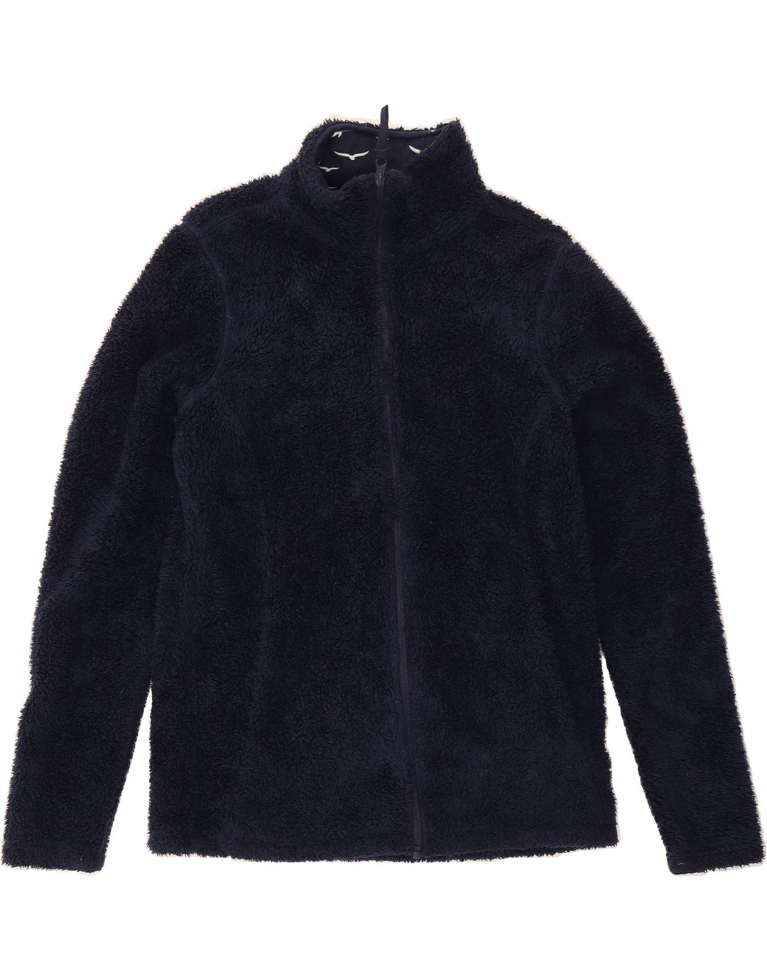 MOUNTAIN WAREHOUSE Womens Fleece Jacket UK 10 Small  Navy Blue Polyester Vintage Mountain Warehouse and Second-Hand Mountain Warehouse from Messina Hembry 