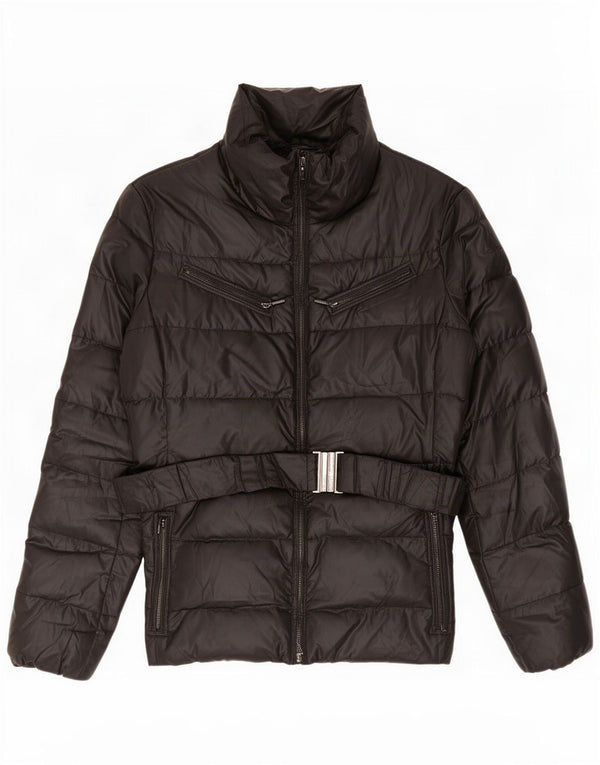 Geox Womens Respira Polstret jakke UK 14 Large Black Polyester