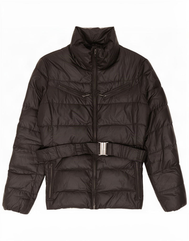 Geox Womens Respira Polstret jakke UK 14 Large Black Polyester
