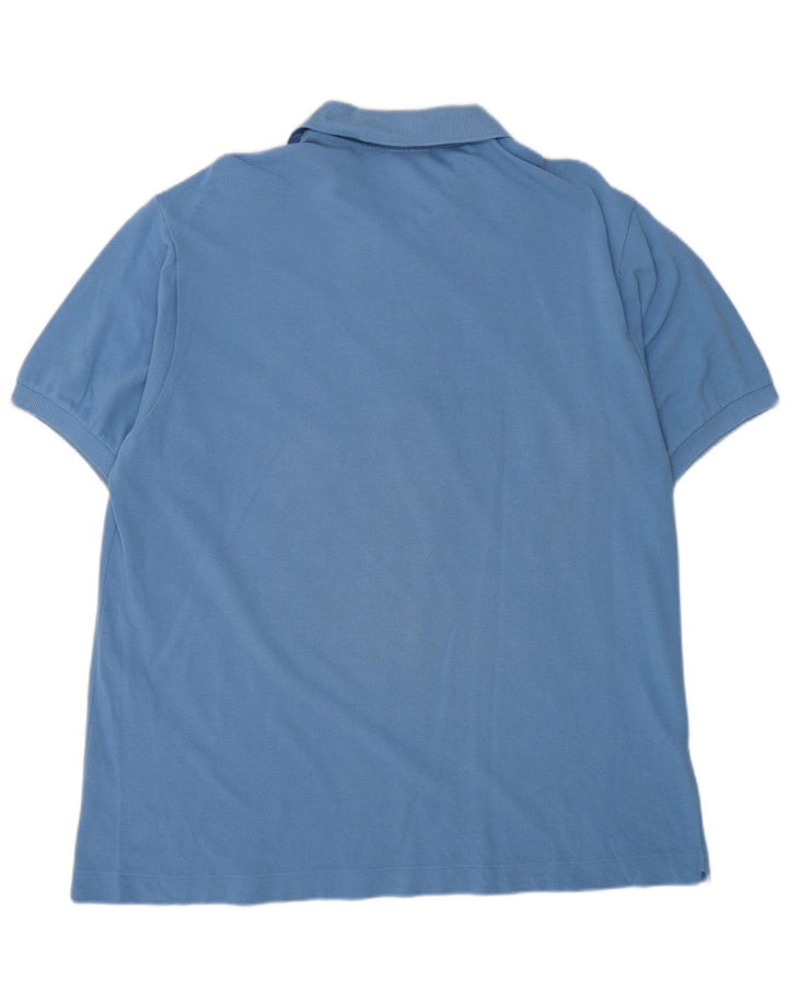 LACOSTE Poloskjorte til mænd Størrelse 6 XL Blå Bomuld