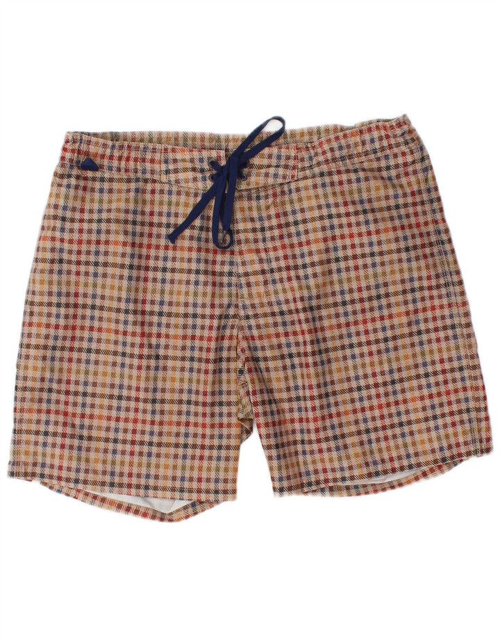 Sundek Herre badeshorts Medium Flerfarvet Ternet polyester