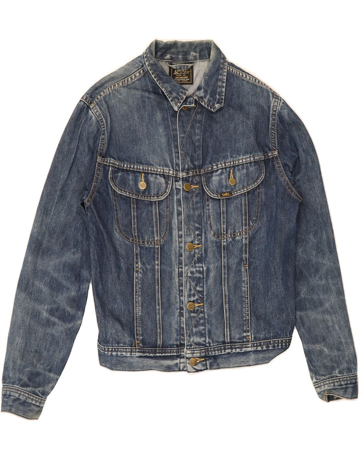 LEE Boys Denim Jacket 15-16 Years XL Blue Cotton Vintage Lee and Second-Hand Lee from Messina Hembry 