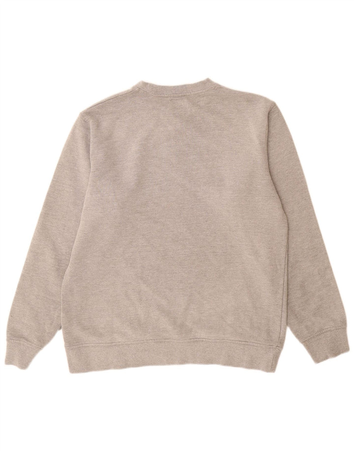 Dickies Herre Grafisk Sweatshirt Jumper Stor Grå Bomuld