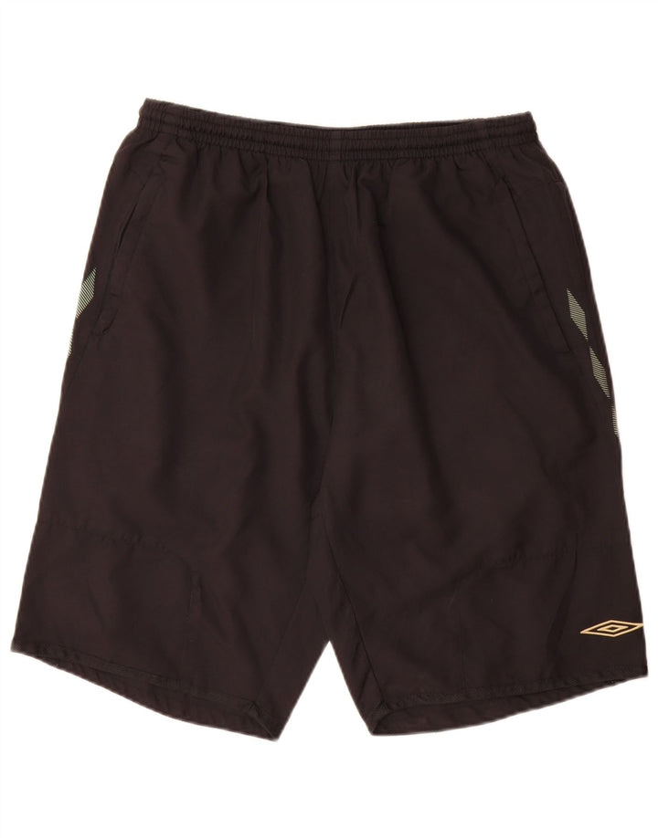 Umbro Herre Sportshorts XL Sort Geometrisk Polyester