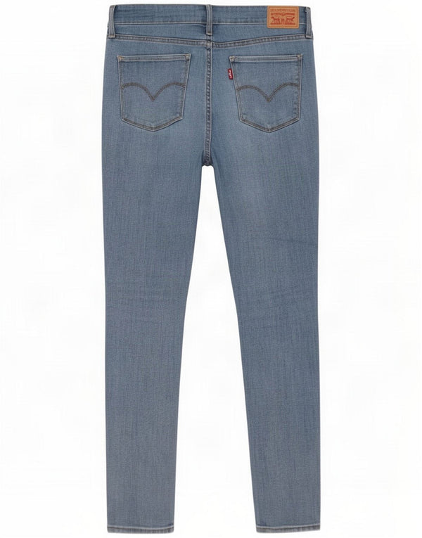 Levi's Womens 711 Skinny Jeans W31 L30 Blue Cotton