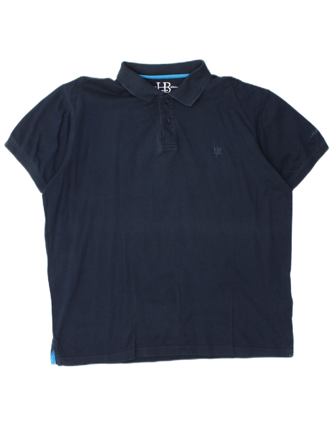 Harmont & Blaine herre poloshirt 2XL marineblå bomuld