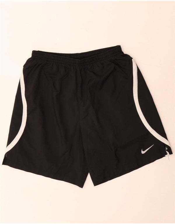 Nike Herre Dri Fit Sportshorts Medium Sort Colourblock