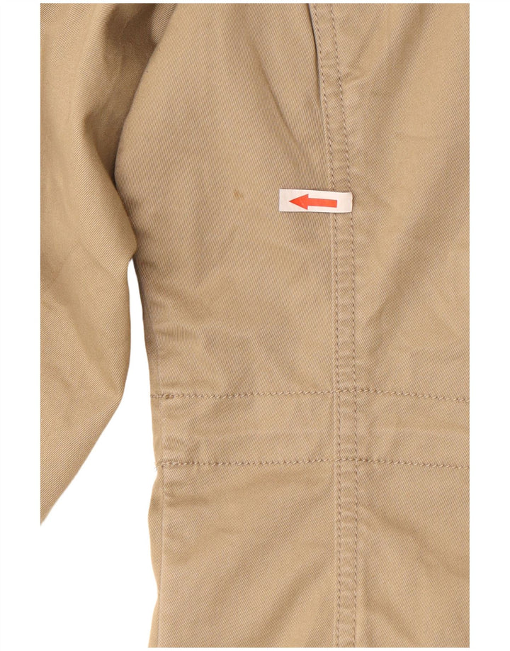 Diesel Herre Utility Jacket UK 40 Large Beige Cotton