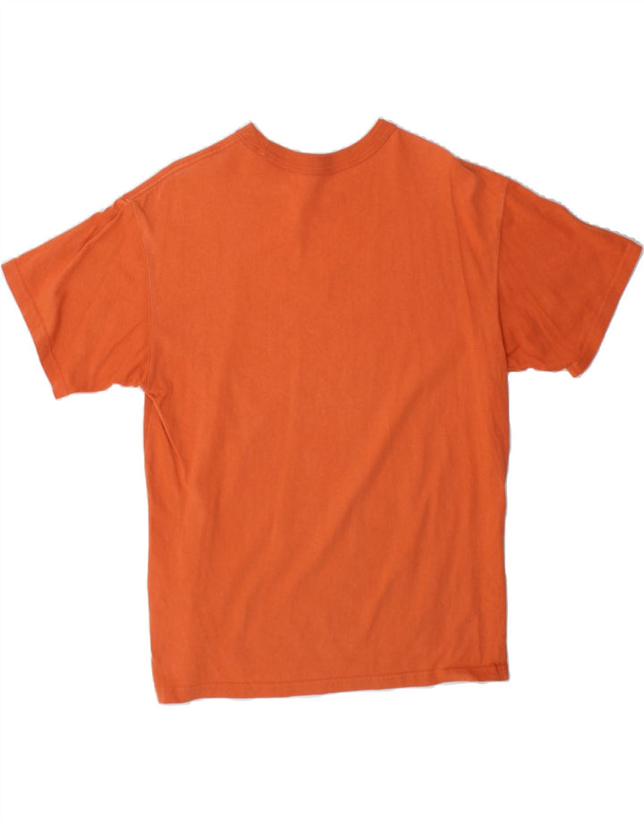 NIKE Mens T-Shirt Top Small Orange Cotton Vintage Nike and Second-Hand Nike from Messina Hembry 
