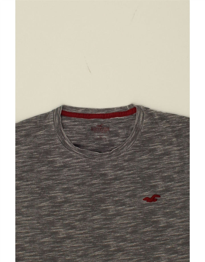 HOLLISTER Mens T-Shirt Top Small Grey Flecked Cotton Vintage Hollister and Second-Hand Hollister from Messina Hembry 