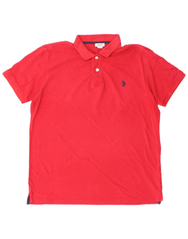 US Polo Assn Herre Polo Shirt XL Rød