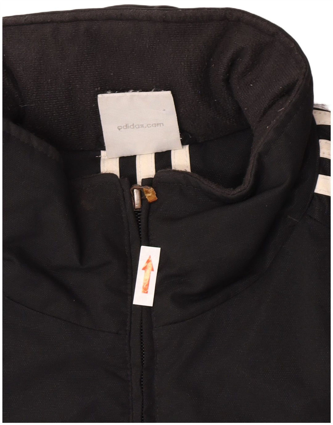 Adidas Herre Windbreaker Jacket UK 38 Medium Sort Polyamid