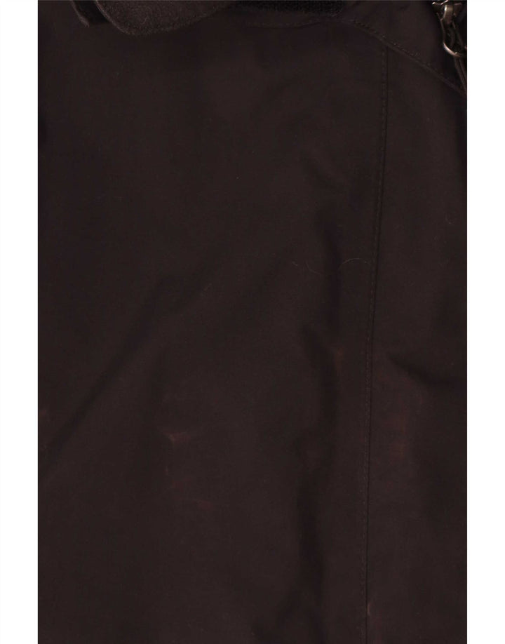 The North Face Regnjakke med hætte til kvinder UK 14 Medium Sort Polyester