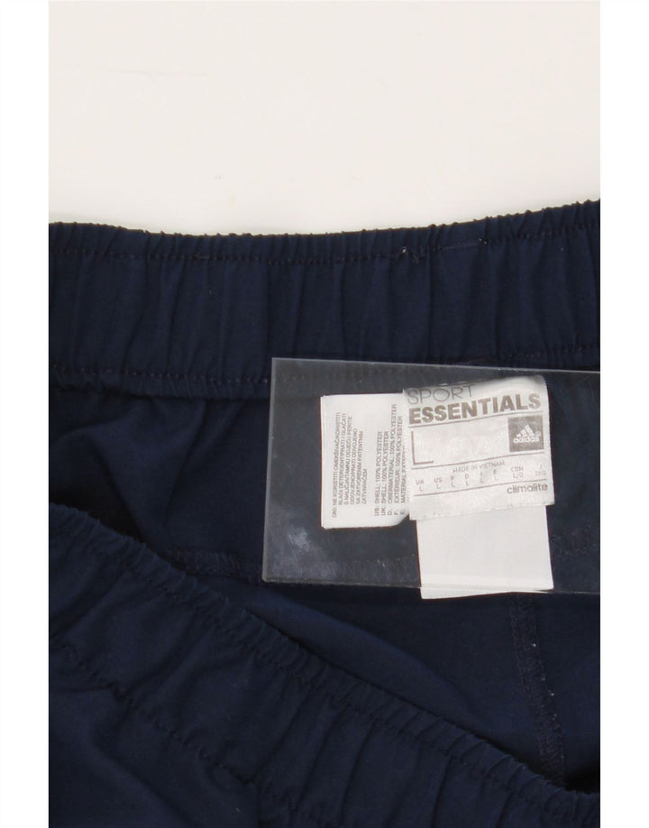 ADIDAS Mens Tracksuit Trousers Large  Navy Blue Polyester Vintage Adidas and Second-Hand Adidas from Messina Hembry 