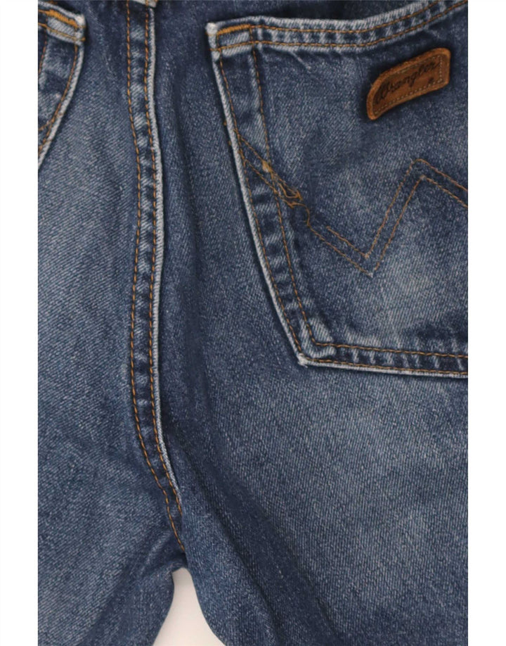Wrangler Straight Jeans til mænd W33 L30 blå bomuld