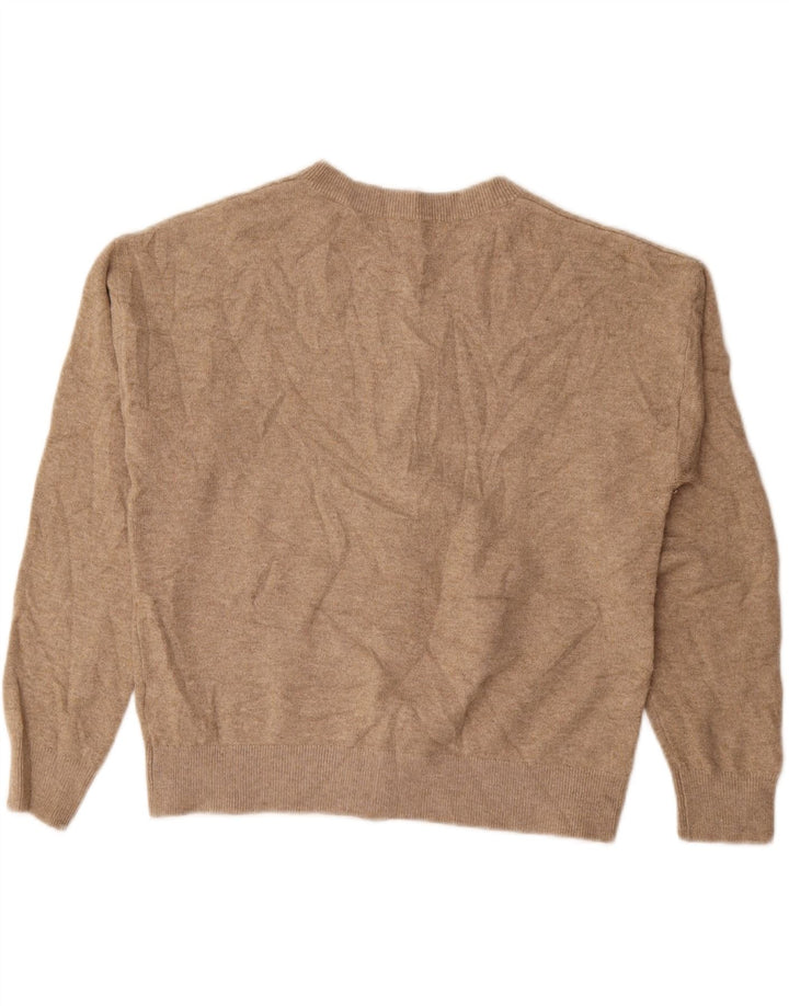 Marks & Spencer Dame oversized cardigan sweater UK 14 Medium Beige