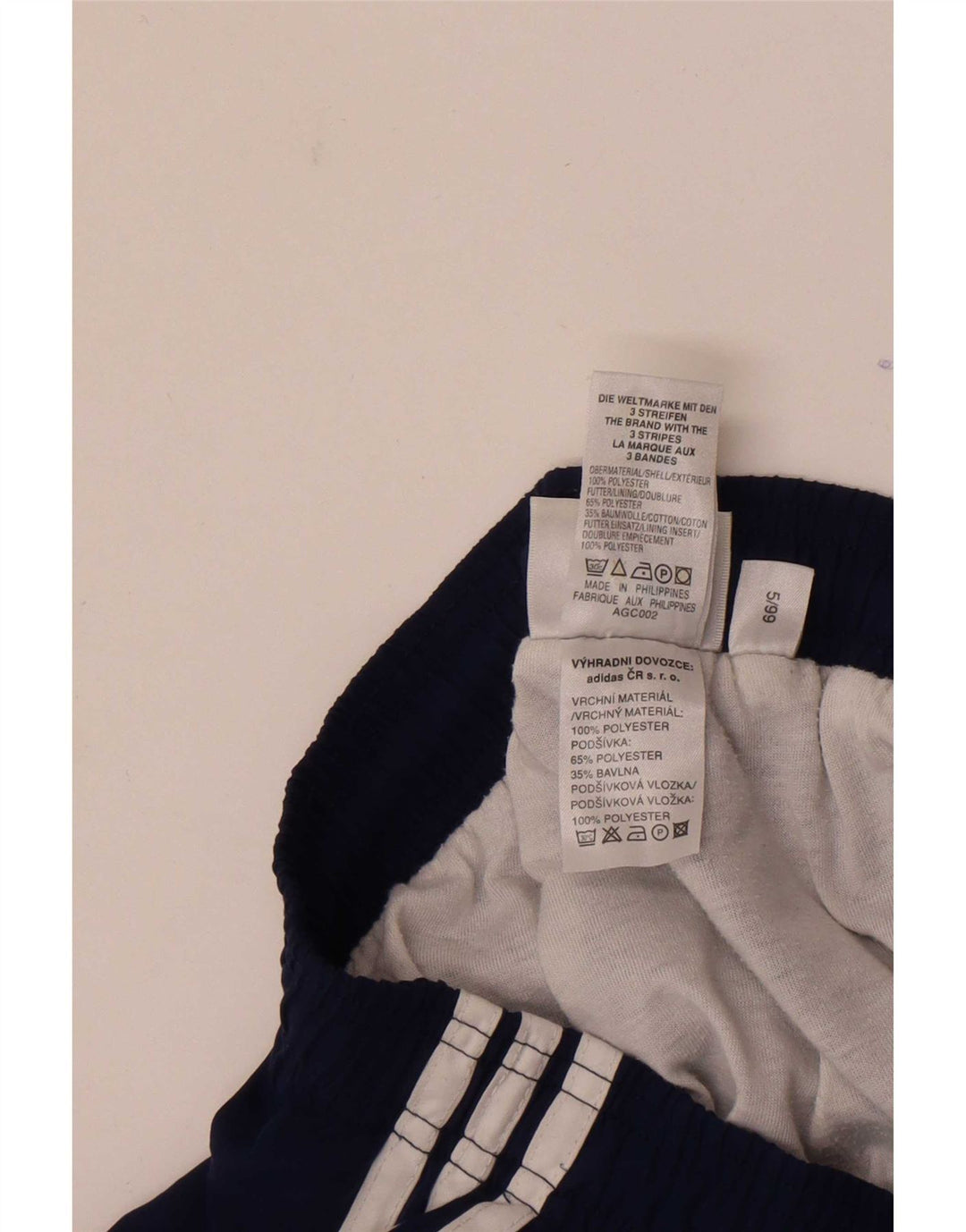 Adidas Træningsdragt til mænd Joggers Medium Navy Blue Polyester