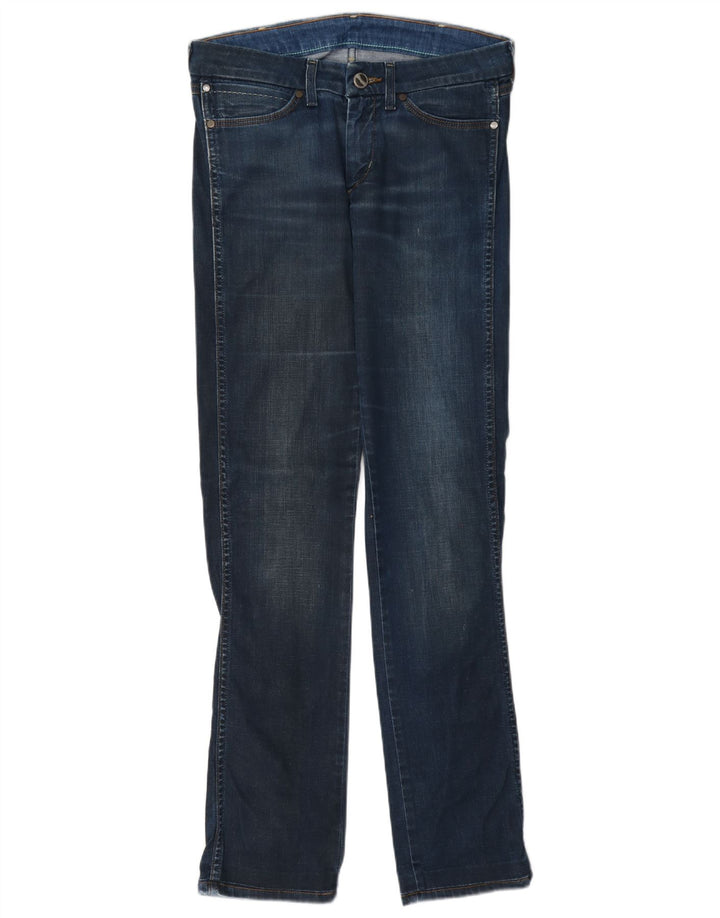 Wrangler Dame Sofia Straight Jeans W30 L36 Blå Bomuld
