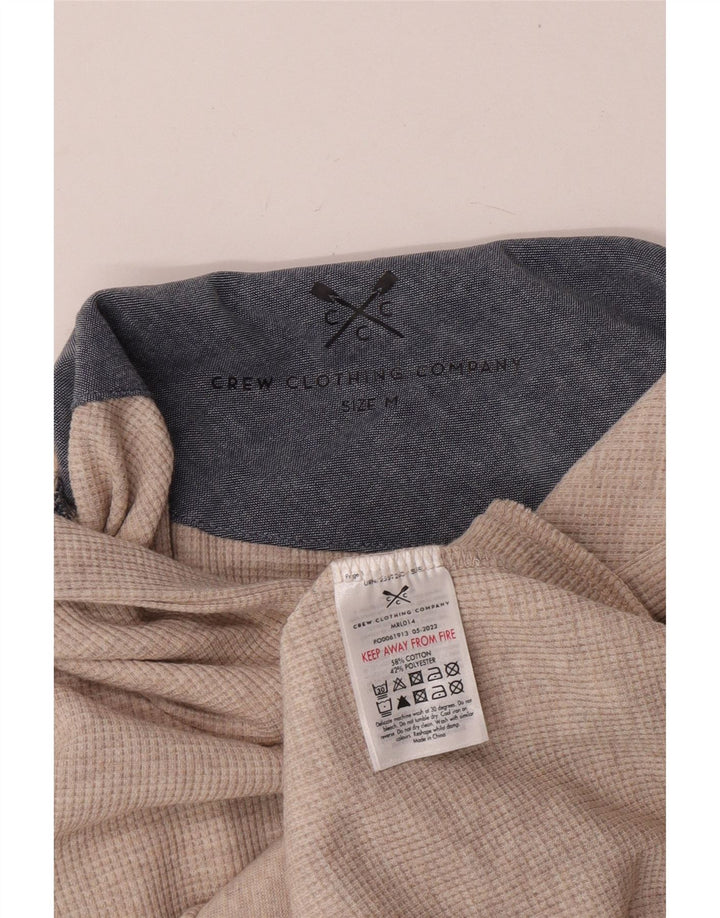 Crew Clothing Herre hættetrøje Jumper Medium Beige Bomuld