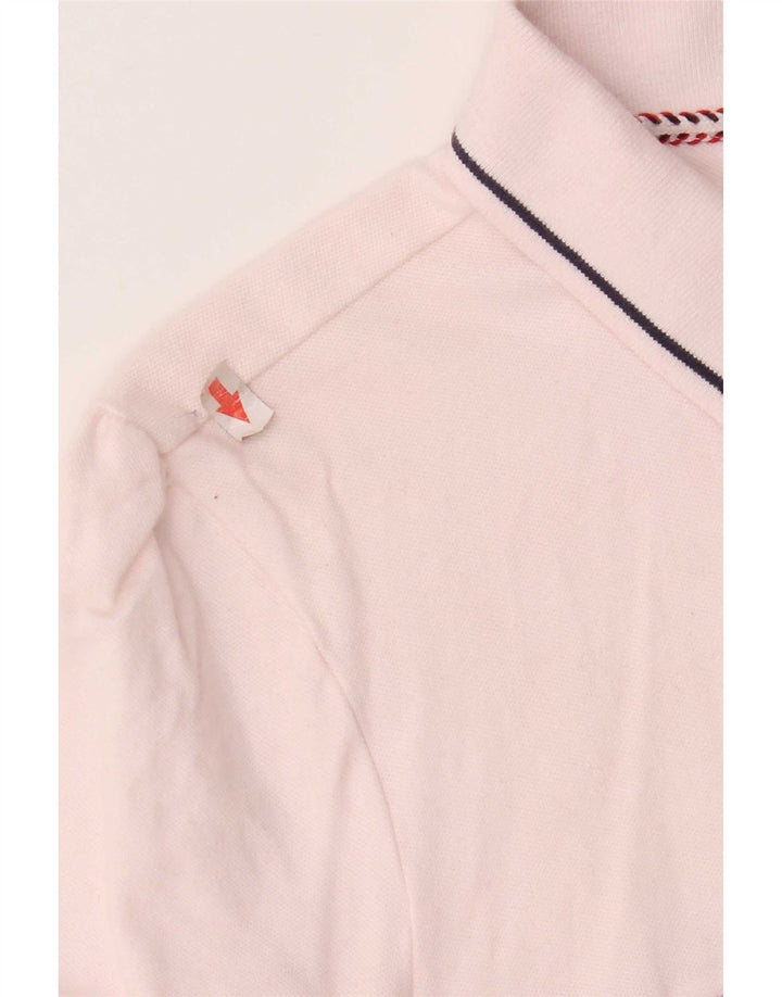 Tommy Hilfiger Dame Polo Shirt UK 12 Medium Flerfarvet Colourblock