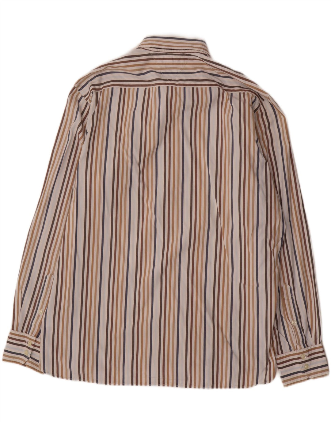 Tommy Hilfiger herreskjorte XL flerfarvet stribet bomuld
