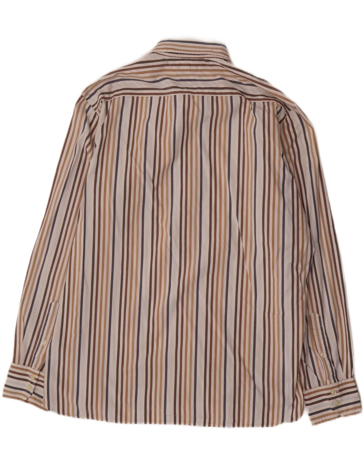 Tommy Hilfiger herreskjorte XL flerfarvet stribet bomuld