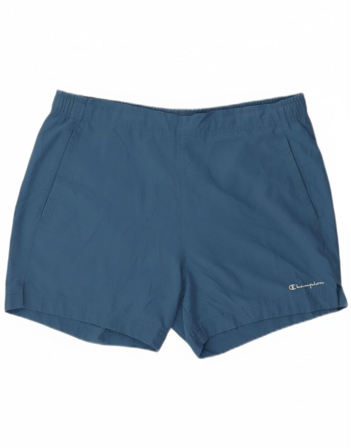 Champion Badeshorts til mænd store blå polyester