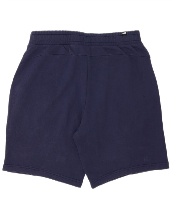 PUMA Grafiske sportsshorts til mænd store marineblå