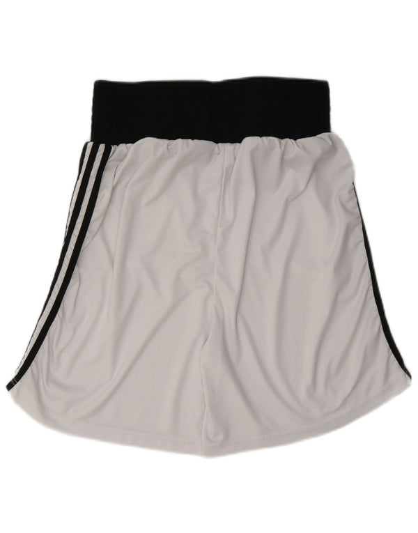 Adidas Herre Sportshorts Medium White Colourblock Polyester