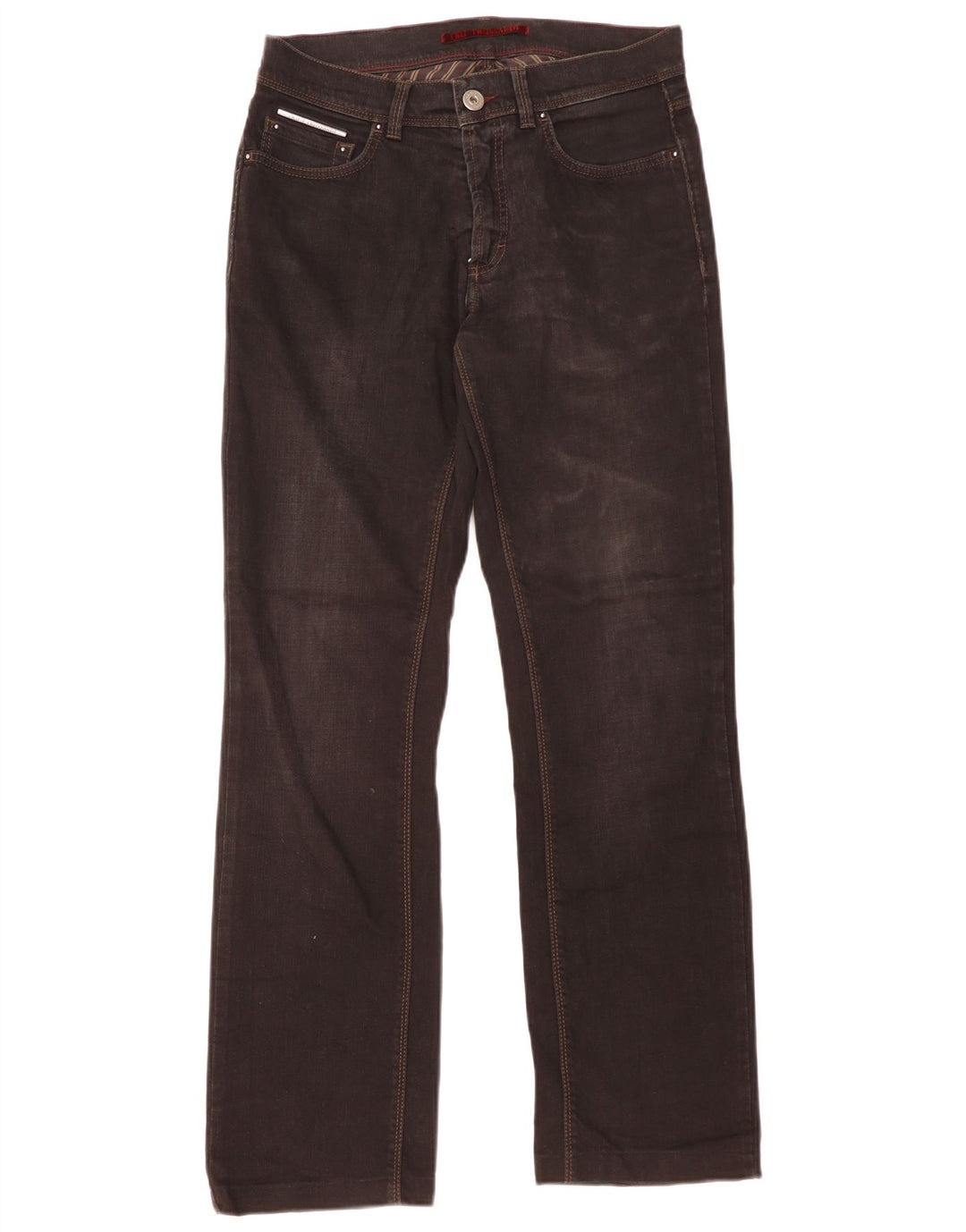 Trussardi Straight Jeans til mænd W30 L31 Sort