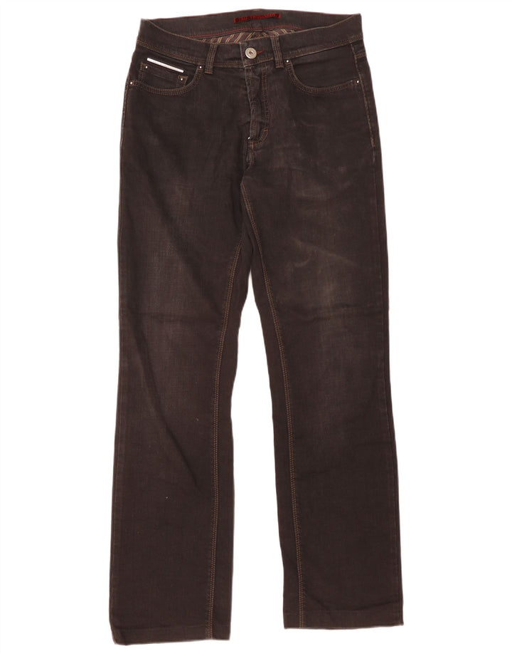 Trussardi Straight Jeans til mænd W30 L31 Sort