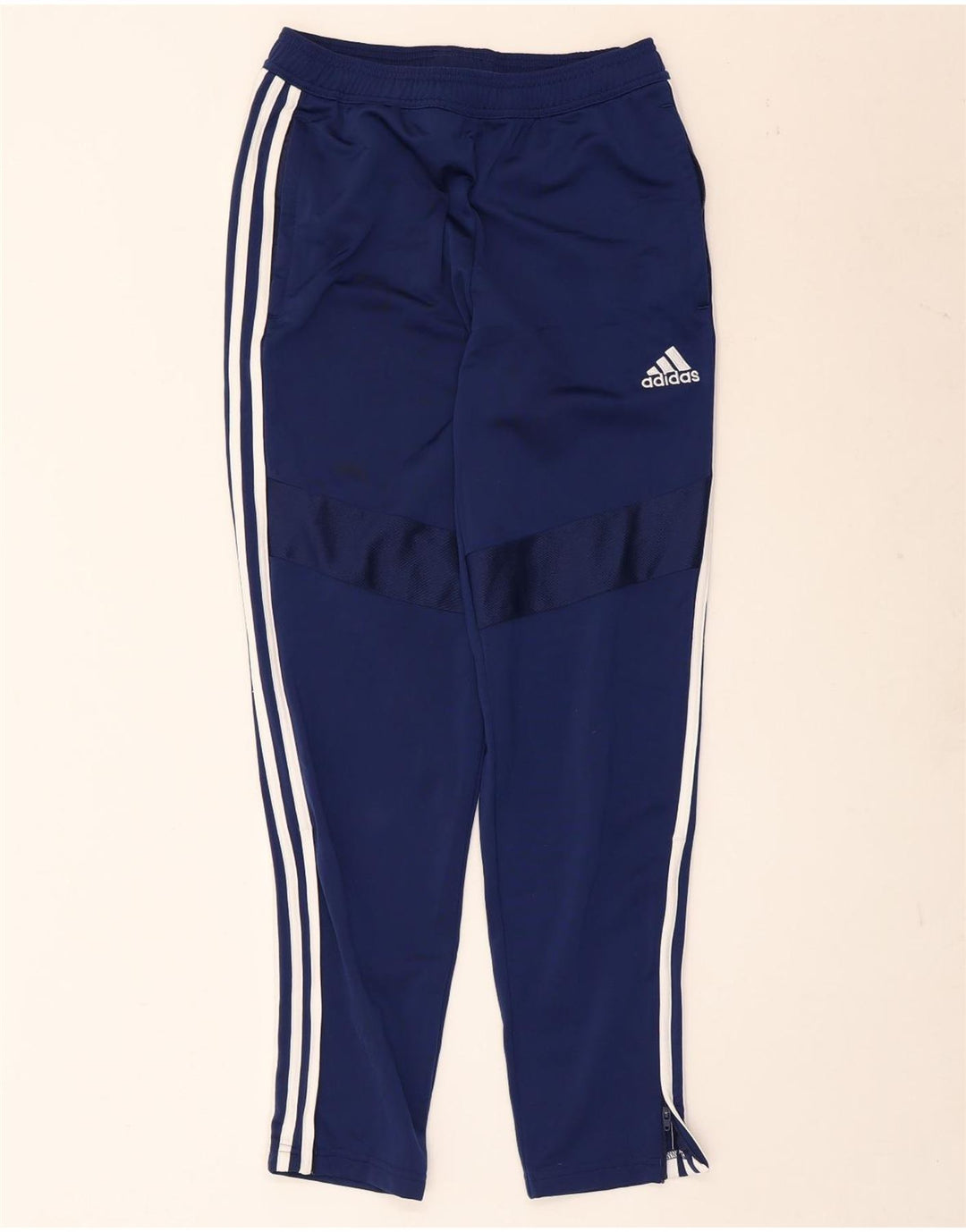 Adidas Træningsdragtsbukser til mænd Små marineblå polyester