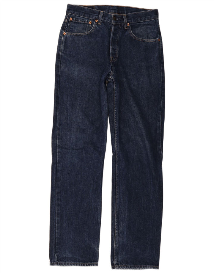 Levi's Herre 582 Straight Jeans W30 L32 Blå Bomuld