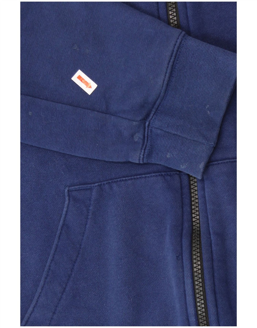 Nike Boys Air Zip Hoodie Sweater 13-14 år XL Blå Colourblock Bomuld