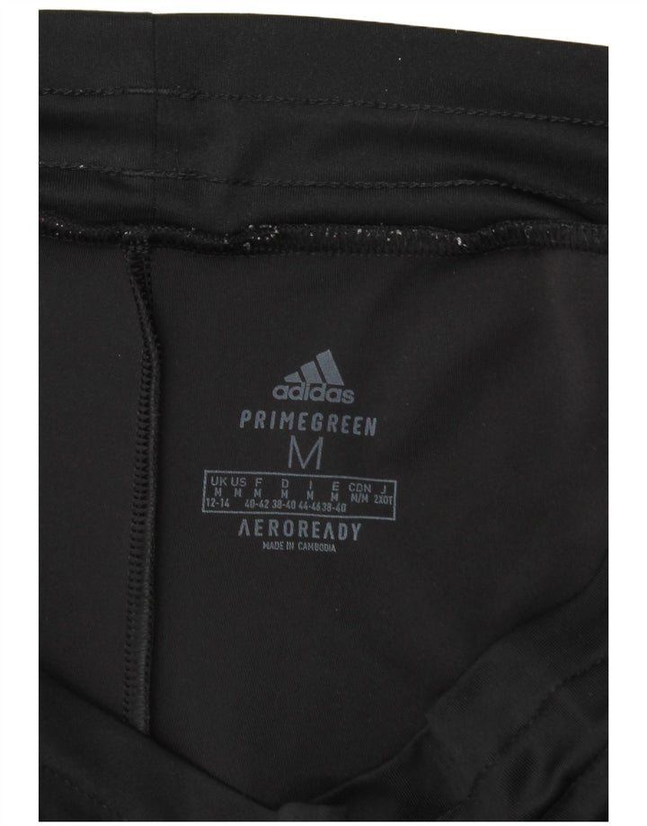 Adidas Aeroready træningsdragtsbukser til kvinder UK 12/14 Medium Black Polyester