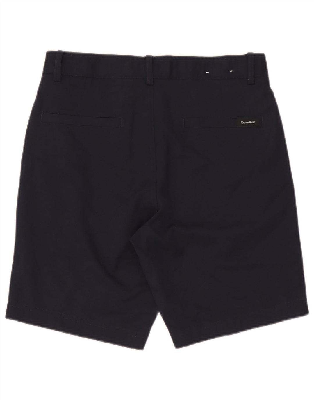 Calvin Klein Herre Casual Shorts W30 Medium Navy Blue Polyester