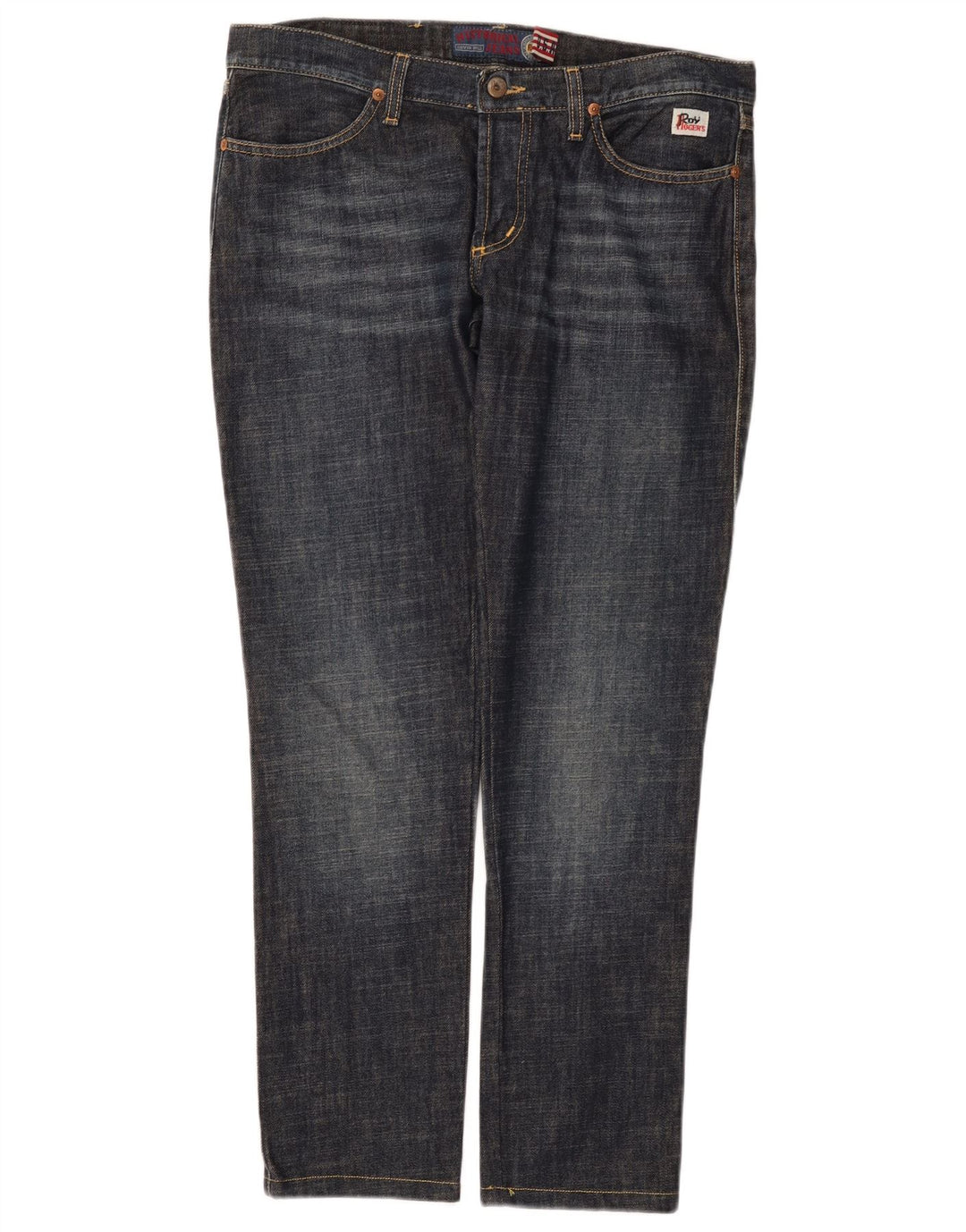Roy Rogers Dame Slim Jeans W32 L29 Blå Bomuld