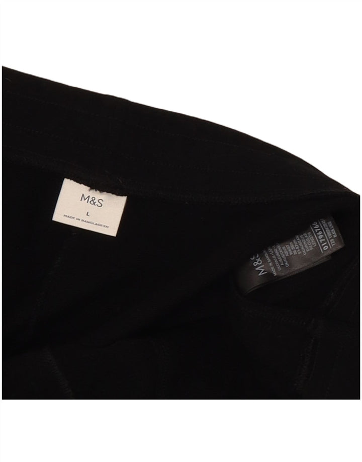 Marks & Spencer Sportsshorts til mænd store sorte bomuld