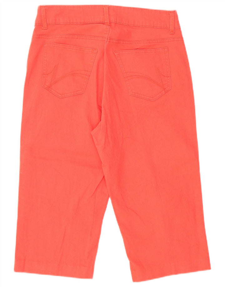 LEE Casual Shorts til kvinder US 8 Medium W30 Orange Bomuld