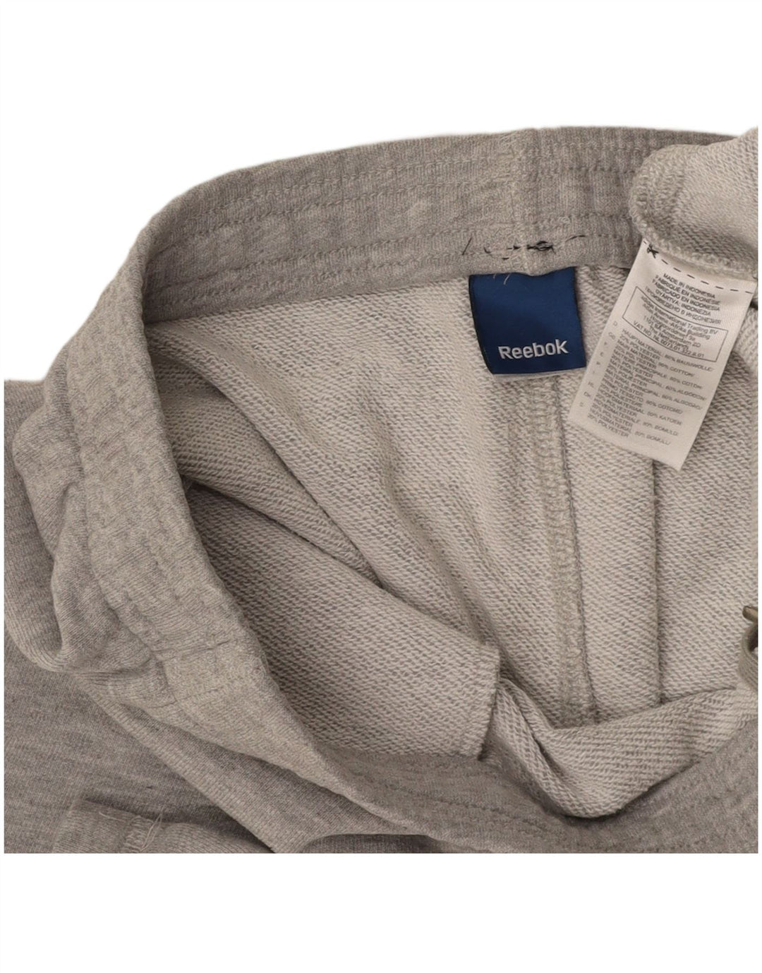 REEBOK Herre Sportshorts 2XL Grå Bomuld