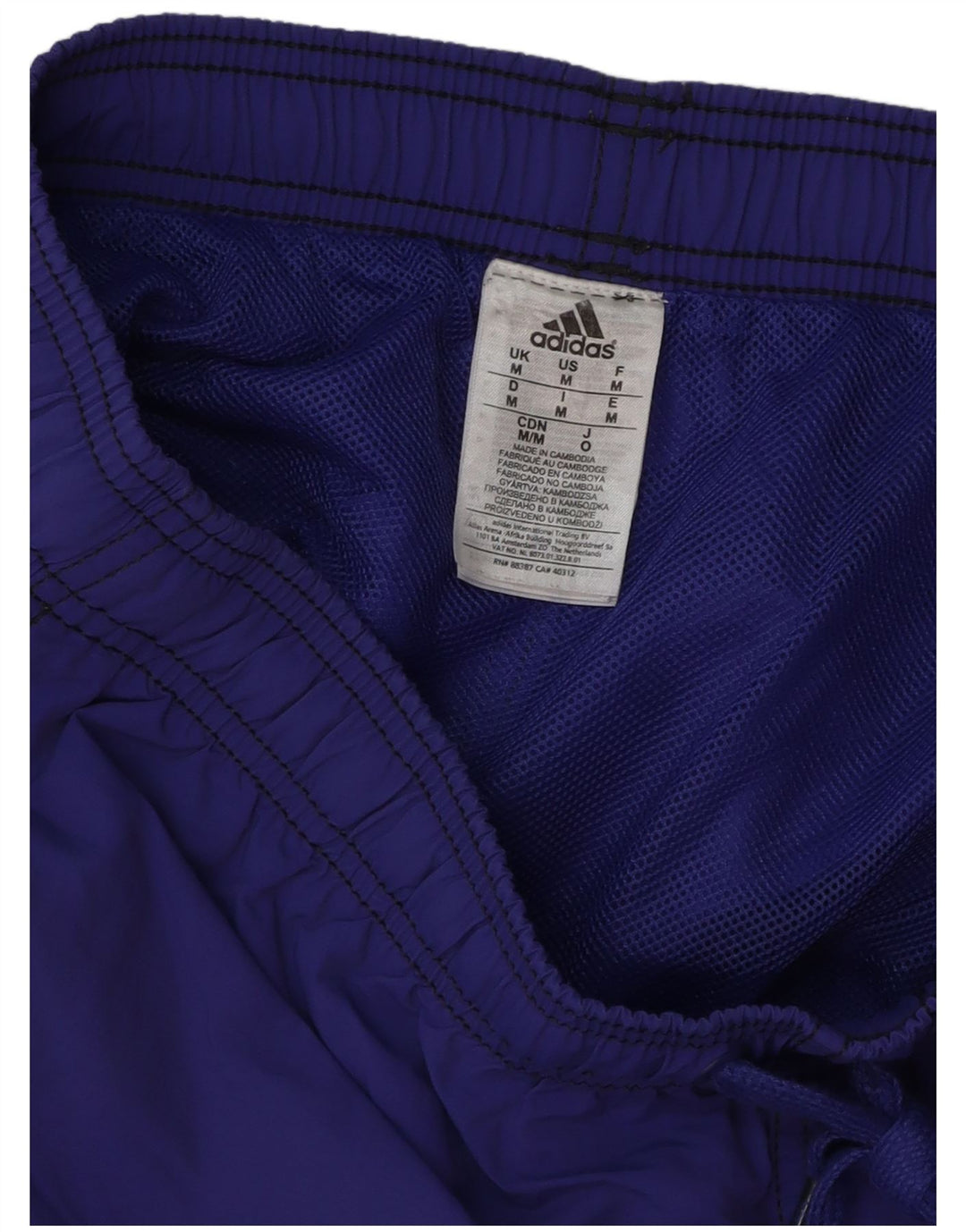 Adidas Badeshorts til mænd mellemlilla polyester