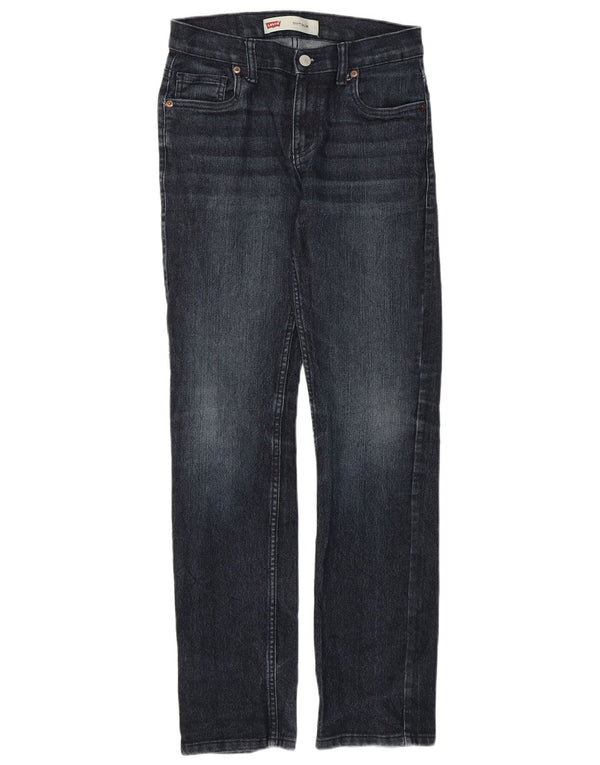 LEVI'S Girls 511 Slim Jeans 13-14 år W27 L27 Blå Bomuld