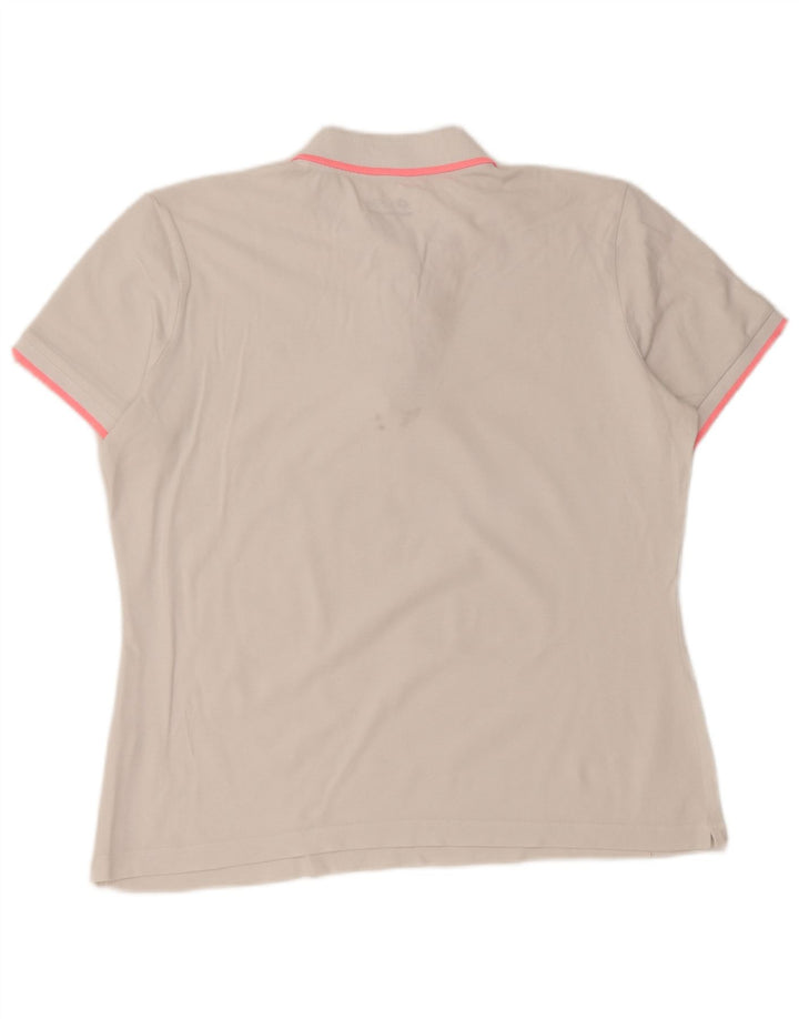 LOTTO Dame Polo Shirt UK 20 2XL Hvid