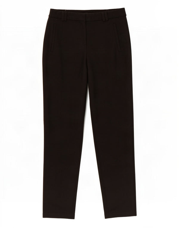Topshop Dame Slim Casual Bukser UK 6 XS W25 L28 Sort Polyester