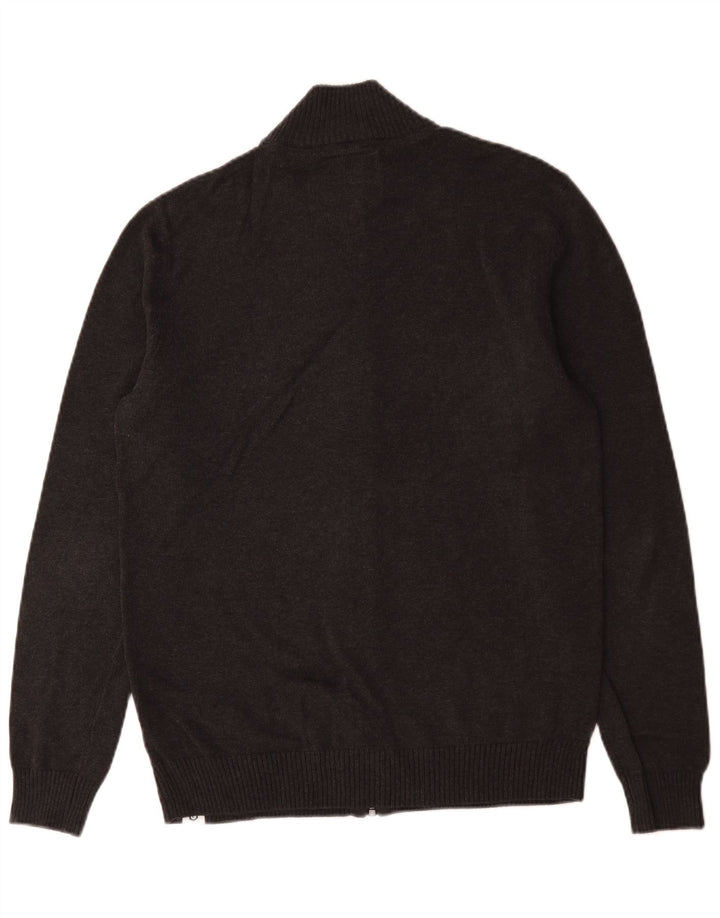 Jack & Jones Herre Cardigan Sweater Stor Grå Geometrisk